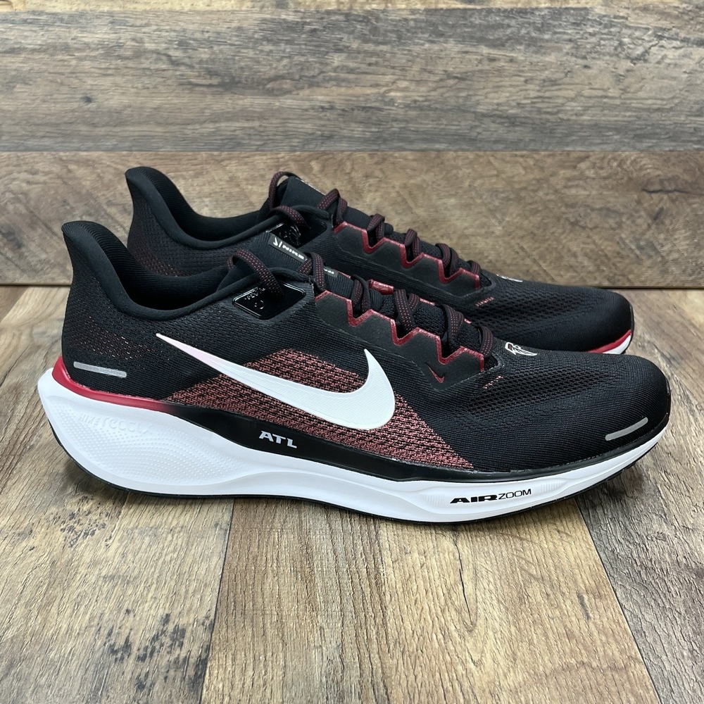 Nike Air Zoom Pegasus 41 ATL Falcons Black Atlanta Shoes nby FZ5084-001 Mens 14 - Picture 3 of 10